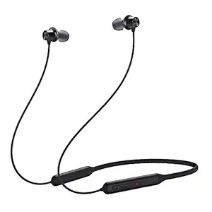 Oneplus Bullets Wireless Z Bass Edition Bluetooth in Ear Earphones with mic, Launched in April 2021 (Black)