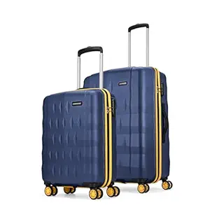Aristocrat Comet Set of 2 Trolley Bag 56, 66cm | Small+Medium| Hard Luggage