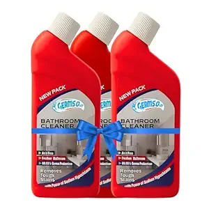 Bathroom Floor Cleaner, Floral Fragrance, 500 ml, Red PACK OF 3