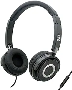 boAt Bassheads 900 On Ear Wired Headphone With Mic