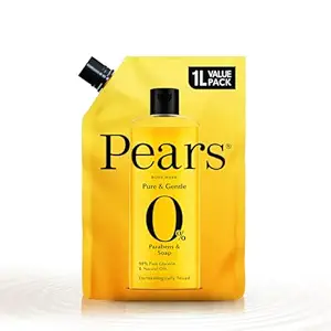 PEARS Pure & Gentle, Body Wash Shower Gel 60% Soap Free for Soft Skin