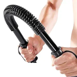 Power Twister Bar | Upper Body Exercise for Chest, Shoulder, Forearm, Bicep and Arm Strengthening (20 Kg)