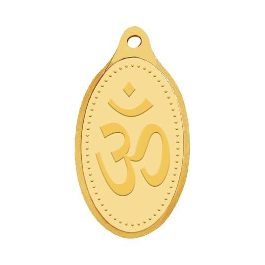 WHP Jewellers 24kt (999) 1 gram OM Yellow Gold Pendant
