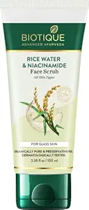 Biotique Rice Water & Niacinamide Deep Cleanse Gel Face Scrub