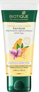 Biotique Ubtan & Collagen Tan Removal Face Scrub for Glowing Skin