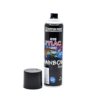 Nippon Paint Ryo Pylac Acrylic Spray Paint Glossy Finish (Black Color)