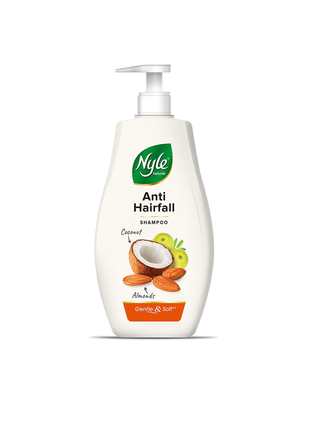 Anti-Hairfall Shampoo with Coconut Milk, Badam & Amla - 800ml