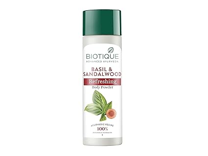 Biotique Basil & Sandalwood Refreshing Body Powder