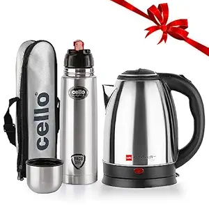 Quick Boil Electric Kettle with 1.8L Capacity, Silver