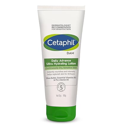 Cetaphil Dam Advance Ultra Hydrating Lotion For All Skin 100g