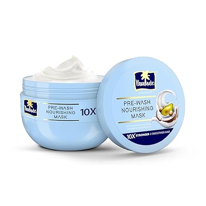 Parachute Advansed Pre-Wash Nourishing Hair Mask For Scalp&Hair|Total Hair Health 10X Stronger Hair&Smoother Hair With Coconut Milk Protein,Avocado&Macadamia Nut|All Hair Types,250Ml,1 Count,Blue