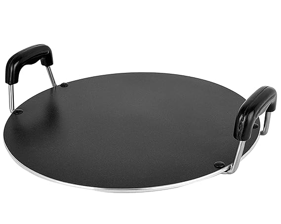 NIRLON Non Stick Aluminium Gas and Stove Tops Friendly Round Dosa Tawa