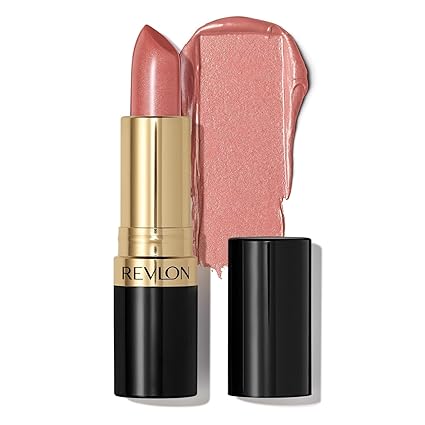 REVLON Super Lustrous Crme Lipstick, 100% Vegan Lipstick, Long-Lasting