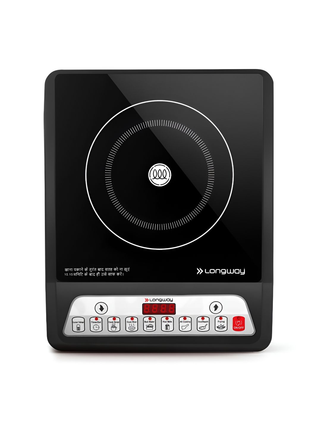 Elite Plus IC Black 2000 Watt Induction Cooktop Auto Shut-Off & Push