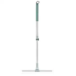 Rotating Floor Squeegee, Heavy Duty Bathroom Wiper with 180-Degree Swivel Head- Silicone Rubber Blade Floor Wiper-Magic Floor Wiper Flexible Mop |