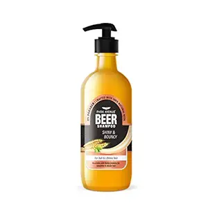 Park Avenue Beer shampoo for Shiny & Bouncy Hair (650ml) | Paraben Free | For Dull & Lifeless Hair | Crafted with Natural Beer