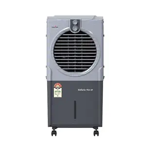 Kenstar Robusta Neo 45 Air Cooler|45L Tank | Honeycomb Cooling Pads|35" Air Throw|100W|3 Speed Control |Water Level Indicator I 5-Star BEE Rating|5-Star Warranty on Pump & Motor|Light Grey & Dark Grey