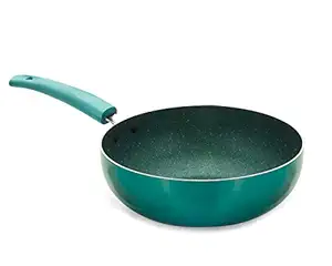 Nirlon Induction Base Non Stick Aluminium Deep Kadhai