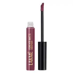 LAKM Forever Matte Liquid Lip Colour, Long-Lasting Liquid Lipstick, Lightweight & Transferproof - Mauve Ecstasy, 5.6ml