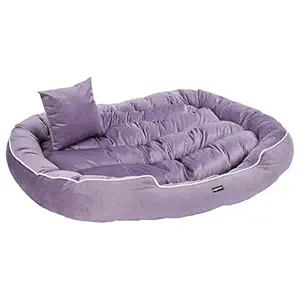 Amazon Basics XXL Pet Bed for Big Dogs | Washable | Multiple Pets