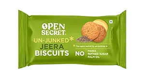 Open Secret Jeera Biscuit Cookies | No Added Maida No Refined Sugar