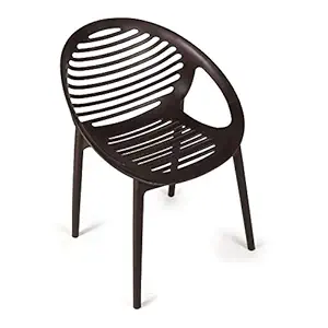 Cello Abacus Chair Set Pack of 6 - Ice Brown | Strong and Durable