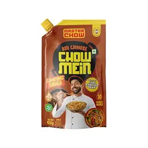 MasterChow Asli-Chinese Chowmein Sauce - Noodle Cooking Sauce | Family pack | 450 Gms