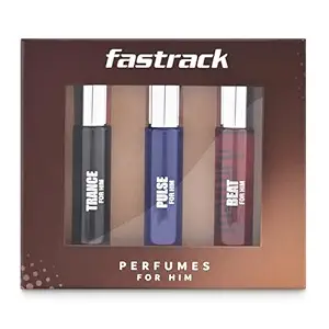 Fastrack Men Perfume Travel Pack (3 x 20ml) Compact Fragrance Set for Rakhi Gifting