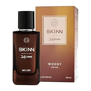 Skinn By Titan | 24Seven Woody Perfume - 100 Ml | Perfume For Man