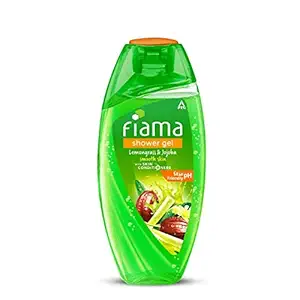 Fiama Body Wash Shower Gel for Men and Women with Lemongrass & Jojoba