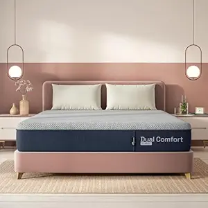 Wakefit Dual Comfort with Hard & Soft Foam Mattress | 7 Years Warranty | Mattress King Bed, Foam Mattress, 6-Inch Bed Mattress, King Size (80x70x6 Inches_7 Pressure Zone Foam)
