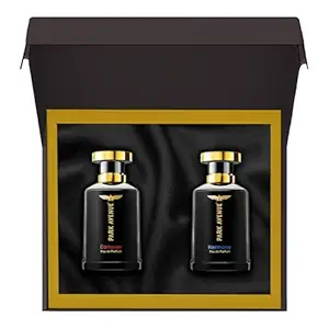 Park Avenue Gift Set For Men Euphoria & Harmony Eau De Parfum Men, 200ml | Perfume for Men | Premium Luxury Fragrance Scent | Long-lasting Aroma Perfume