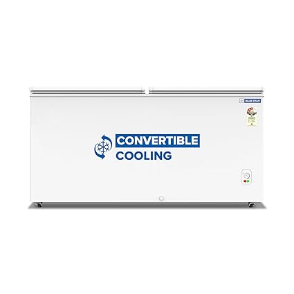 Blue Star CF3-300MPW Chest Type - Hard Top Freezer, 301 litres, White