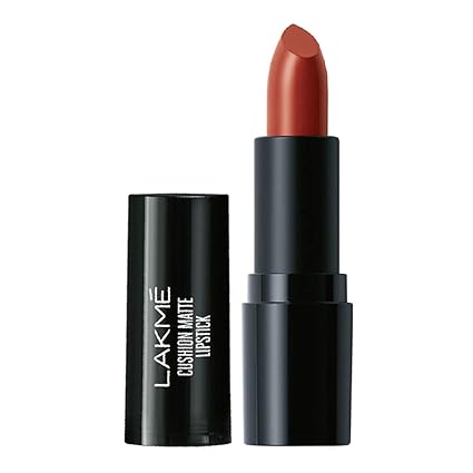 Lakme Forever Matte Lipstick, Waterproof, Non Drying, Creamy Matte Bullet Lipstick