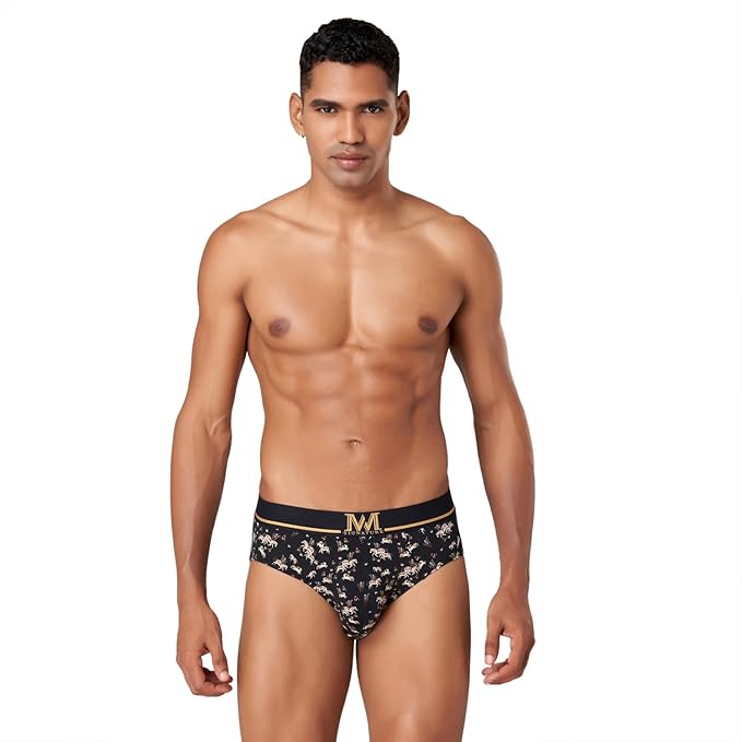 Macroman M-Series MW Signature Collection by Rohit Bal Premium Tencel, Spandex Mens Briefs