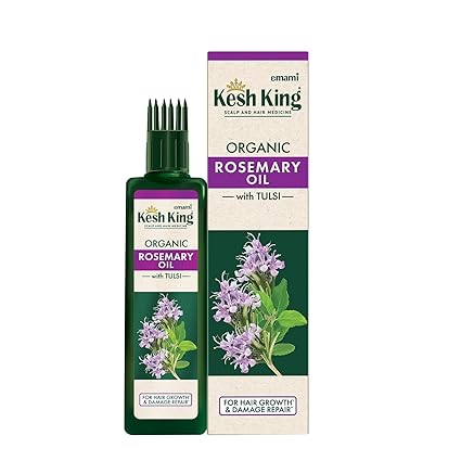 Kesh King Organic Rosemary Oil for Hair Fall and Regrowth