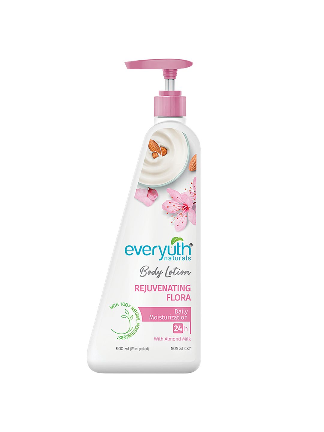 Rejuvenating Flora Daily Moisturization Non Sticky Body Lotion - 500ml