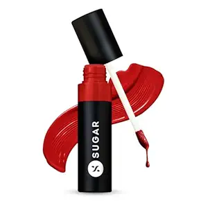 SUGAR Cosmetics Partner In Shine Transferproof Glossy Lipstick | Lasts upto 24hrs | Transferproof & Smudgeproof - 3ml - 11 Ruby Rioja