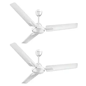 Havells 1200Mm Andria Energy Saving Ceiling Fan (4.2 stars, Pearl White, Pack Of 2)