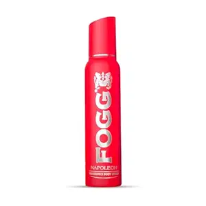 Fogg Napoleon No Gas Deodorant for Men, Long-Lasting Perfume Body Spray, 150 ml