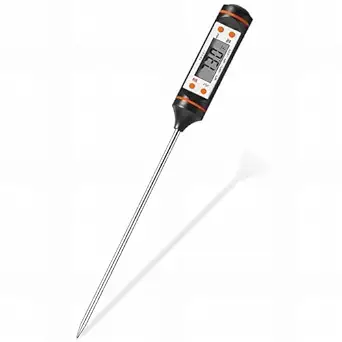 Skadioo Digital LCD Cooking Food Meat Probe Kitchen BQB Thermometer Temperature Test Pen | Instant read