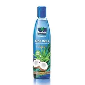 Parachute Advansed Aloe Vera Enriched Coconut Hair Oil Gold | 5X Aloe Vera With Coconut | Makes Hair Sooperr Soft | 600ml