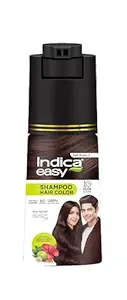 Easy Do-It-Yourself Hair Color Shampoo Pack with 5 Herbal Extracts
