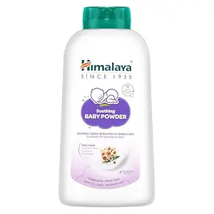 Himalaya Soothing Baby Powder 700gm | No.1 Doctor-Prescribed Brand | Formulated for sensitive skin | Soothes, calms and comforts baby's skin | 99% Natural Origin Ingredients | Free from harsh chemicals