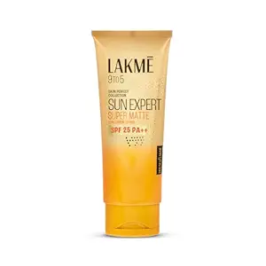 LAKM Sun Expert SPF 25 PA++ Super Matte Lotion Sunscreen For All skin types, Lightweight, Non Sticky,100ml