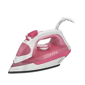 Havells TruSteam 1600 Watt Steam Iron with Self Cleaning Function|Vertical & Horizontal Ironing|220 ml Tank for Longer Ironing|High Steaming Rate upto 15 gm/min|2Yr Manufacturer Warranty(Pink)