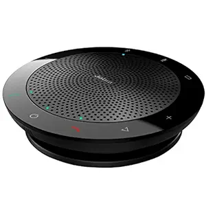 Jabra Speak 510 MS USB & Bluetooth Conference Speakerphone | Microsoft Teams & Skype Certified | Portable Speakerphone for Meetings | 360 Omni-Directional Mic | Crystal Clear HD Audio