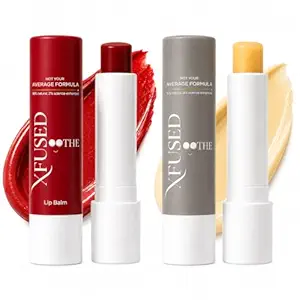 Combo Lip balm with SPF Protection [Tinted + Plain] Daily Care for Dry & Chapped Lips - For Women & Men Daily Use - Protects from Sun Damage & Discoloration