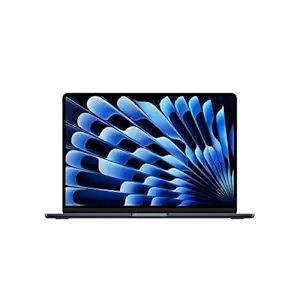 Apple 2026 MacBook Air 13″ Laptop with M5 chip: AI and Apple Intelligence, 34.46 cm (13.6″) Liquid Retina Display, 16GB Unified Memory, 512GB SSD Storage, 12MP Center Stage Camera, Touch ID; Midnight