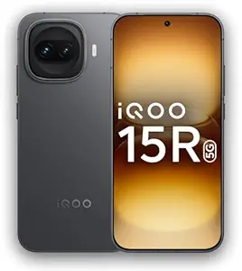 iQOO 15R (Dark Knight, 12GB RAM, 256GB Storage) | Snapdragonu00AE 8 Gen 5 Processor | Indias Slimmest Smartphone in 7600mAh Battery* | Segment's Most Stable 144FPS Gaming*